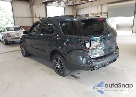 2017 Ford Explorer Sport из США, поврежденный, VIN 1FM5K8GT0HGD09660